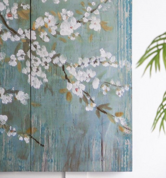 Картина из четырёх модулей Cherry Blossoms 180X450 CM