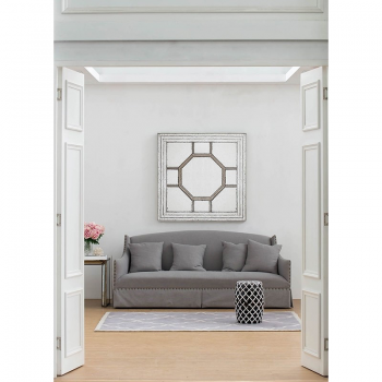 Зеркало настенное в винтажном стиле Square 122X122 CM