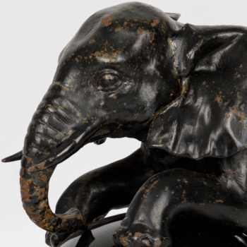 Фигурка из фарфора Elephant 27X15X32 CM