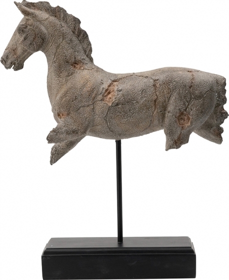 Декоративный элемент Archaeology Horse 36X11X43 CM 1