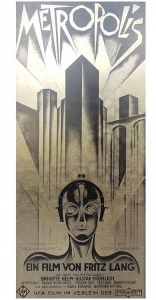 Постер на потали Metropolis 58X133 CM