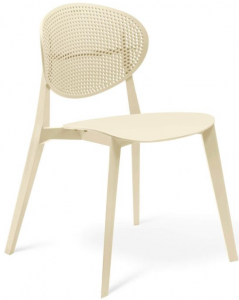 Стул Luna 53X56X83 CM бежевый