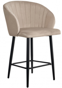 Стул полубарный Paola 59X56X98 CM цвет латте