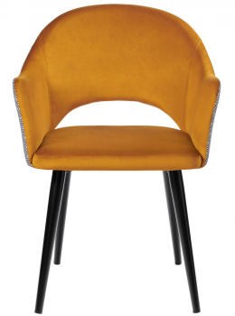 Стул Bruno 57X61X78 CM горчичного цвета
