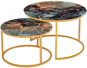 Набор столиков Tango 60X60X41 / 48X48X31 CM