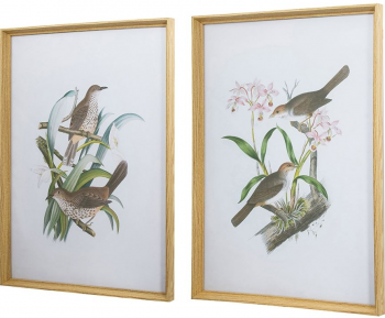 Диптих Bird 50X70 / 50X70 CM