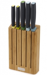 Набор ножей Elevate™ Knives bamboo в подставке из бамбука