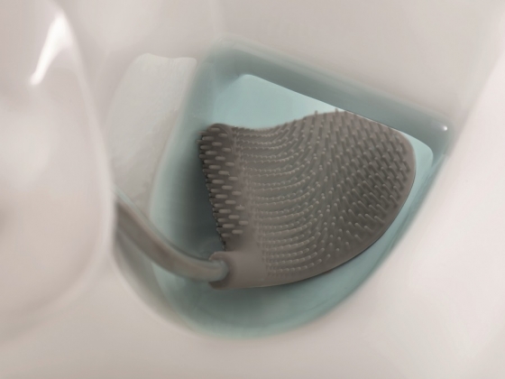 Набор держатель для туалетной бумаги с подносом easystore + ёршик для унитаза flex™ 11