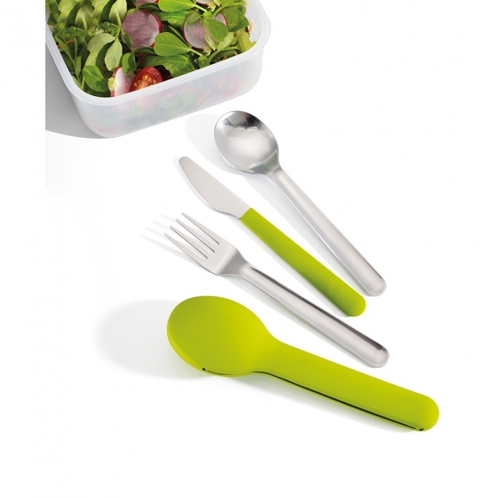 Набор столовых приборов goeat™ cutlery set зелёный 1
