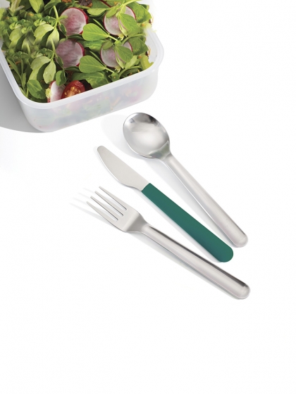 Набор столовых приборов goeat™ cutlery set изумрудный 5