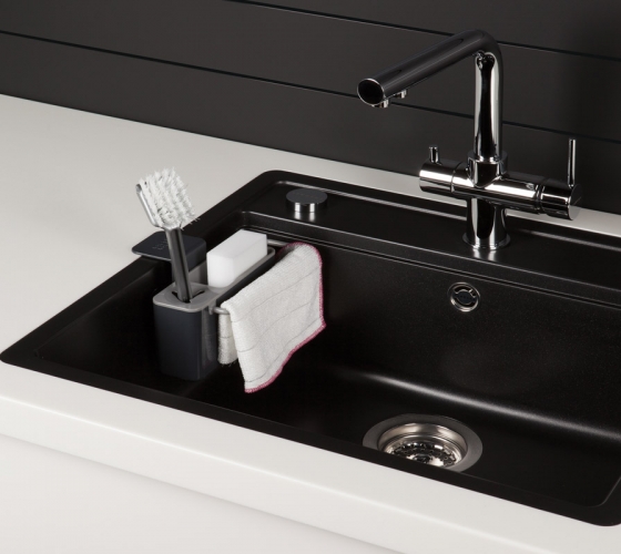 Органайзер для раковины sink aid™ навесной серый 4