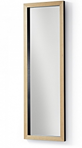 Зеркало в скандинавском стиле Drop 48X148 CM чёрная рама