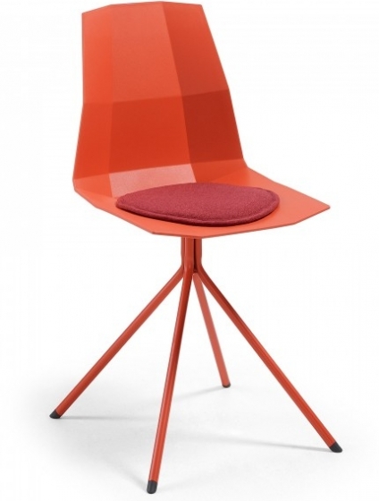Подушка для стула круглая Stick Ø35 CM красная 3