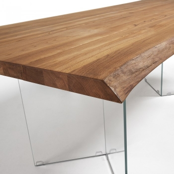 Дубовый стол Levik 100X220X76 CM
