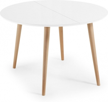 Раздвижной круглый стол Oakland 120-200X120X74 CM
