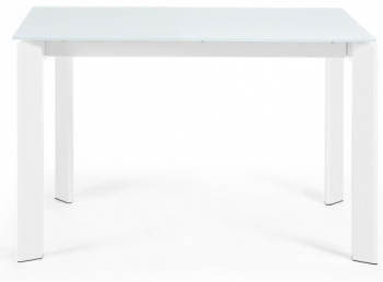 Раскладной стеклянный стол Atta 120-180X80X76 CM