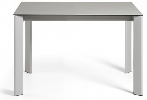 Раскладной стол Atta 120-180X80X76 CM серый на сером каркасе 3