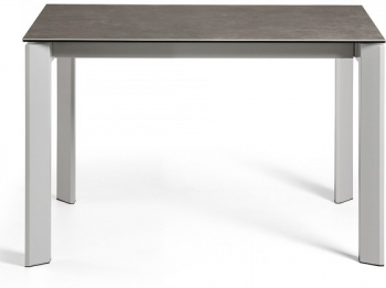 Раскладной стол Atta 120-180X80X76 CM серый с разводами