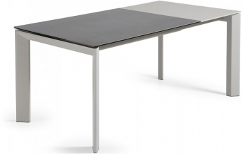 Раскладной стол Atta 120-180X80X76 CM тёмно серый