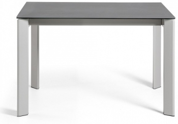 Раскладной стол Atta 120-180X80X76 CM тёмно серый