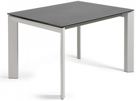 Раскладной стол Atta 120-180X80X76 CM тёмно серый 1