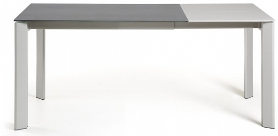 Раскладной стол Atta 120-180X80X76 CM тёмно серый 4