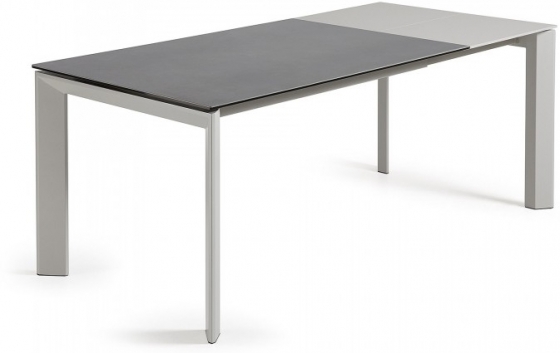 Раскладной стол Atta 140-200X90X76 CM с керамической серой столешницей 2