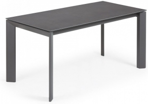 Раскладной стол Atta 160-220X90X76 CM тёмно серый