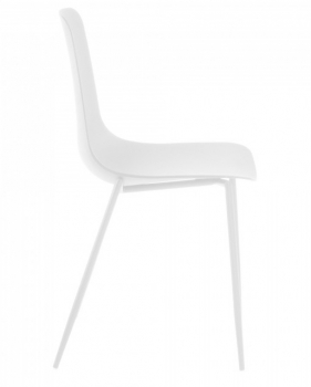 Стул на стальном каркасе Whatts 88X47X52 CM белый