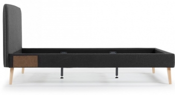 Кровать Lydia под матрас 200X160 CM черная
