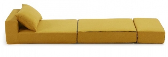 Пуф кровать Arty 67X70X89-200 CM желтый 4