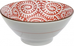 Чаша Karakusa Red Bowl 18x8 CM