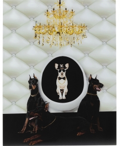 Постер на стекле Bodyguards Of King Dog 60X80 CM