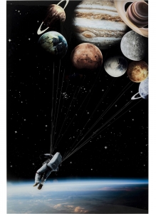 Постер на стеклянной основе Astronaut 100X150 CM