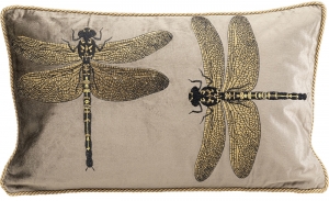 Подушка Dragonfly, коллекция &quot;Стрекоза&quot; 50*30*6, Полиэстер, Хлопок, Вискоза, Мультиколор
