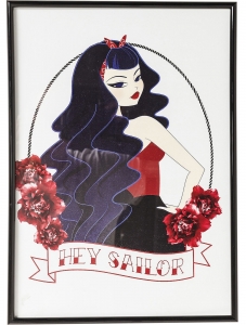 Постер в рамке Sailor 30X42 CM