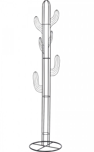 Вешалка Cactus 42X42X183 CM