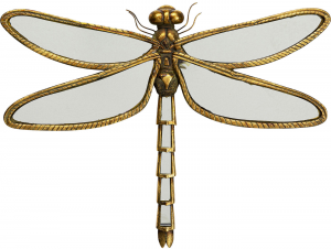 Украшение настенное Dragonfly 46X36 CM