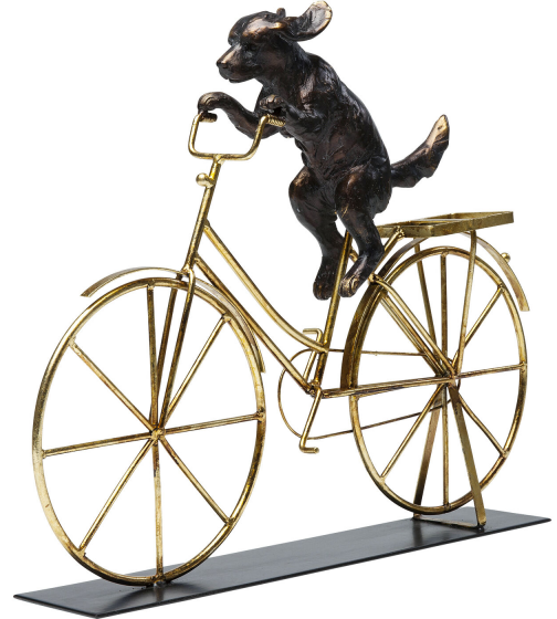 Статуэтка Dog With Bicycle 44X8X36 CM 1