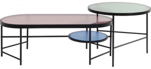 Комплект столиков Rainbow 110X51X51 / 62X62X62 CM