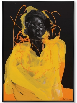 Репродукция на холсте A minute before waking up 75X105 CM