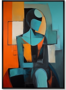 Репродукция на холсте And I miss you too 75X105 CM