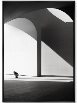 Репродукция на холсте Architecture Curves of arches 75X105 CM