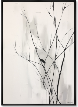 Набор из двух репродукций на холсте Branches in the autumn 75X105 / 75X105 CM