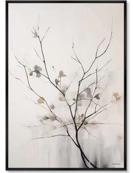 Диптих на холсте Branches in the autumn 75X105 / 75X105 CM