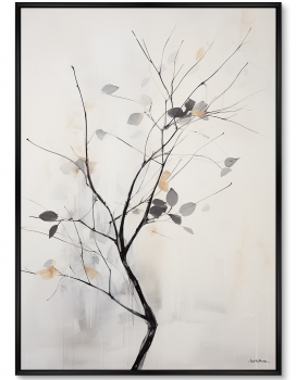 Диптих на холсте Branches in the autumn 75X105 / 75X105 CM