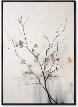 Репродукция на холсте Branches in the autumn 75X105 CM