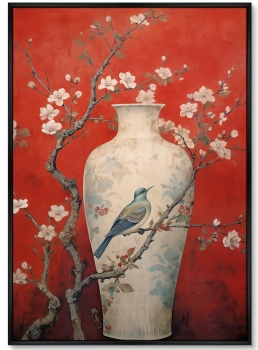 Постер на холсте China porcelain vase 75X105 CM
