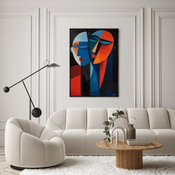 Постер на холсте Elle et Lui 75X105 CM