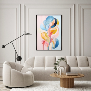 Постер на холсте Flower lollipops 75X105 CM